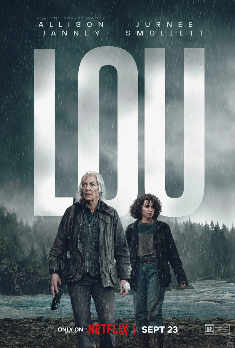 Poster for Lou, starring Allison Janney and Jurnee Smollett, on Netflix